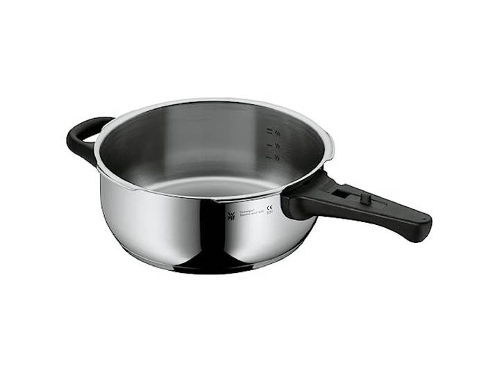 WMF Perfect One Pot Schnellkochtopf- Unterteil Induktion 3l, Dampfkochtopf ohne Deckel, Cromargan Edelstahl poliert