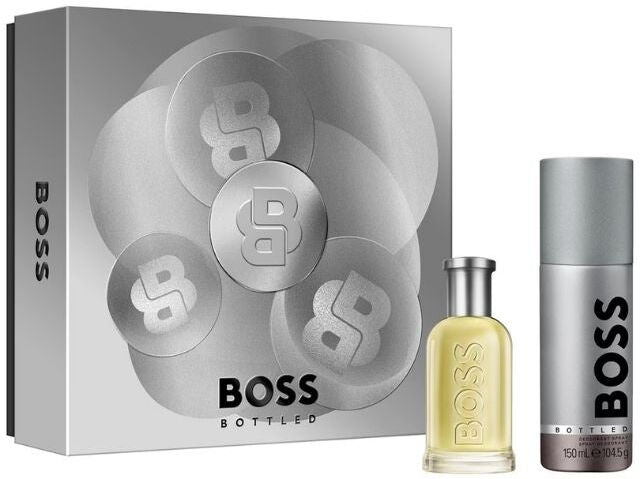 Hugo Boss Boss Bottled (Grey) 50ml 2pc Giftset