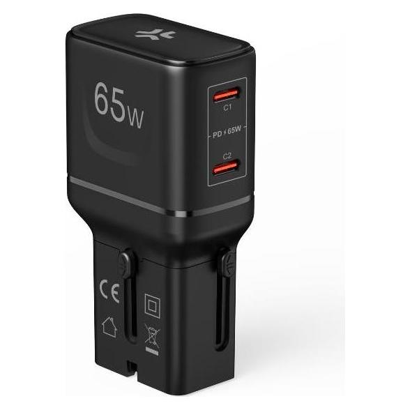 Celly Multiplugsl65w (65 W, 2 Ports) (MULTIPLUGSL65W)