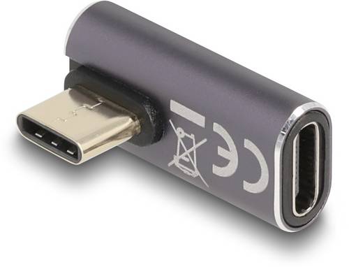 Delock USB 2.0 Adapter [1x USB-C Stecker - 1x USB-C Buchse] 60048