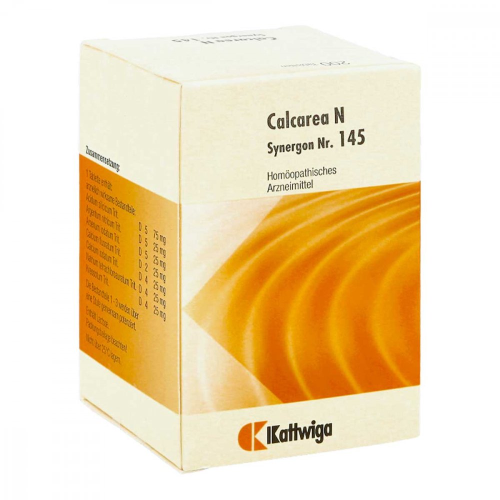 Kattwiga Arzneimittel GmbH Synergon 145 Calcarea N Tabletten 03634745