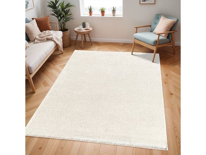 Teppich LIVABLISS TRENTO , beige, B:200cm H:37,2mm L:275cm, Polyester, Teppiche, Teppich