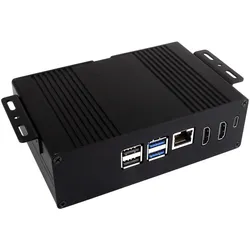 WaveShare Aluminum multifunction case for Raspberry Pi 5, Entwicklungsboard Zubehör