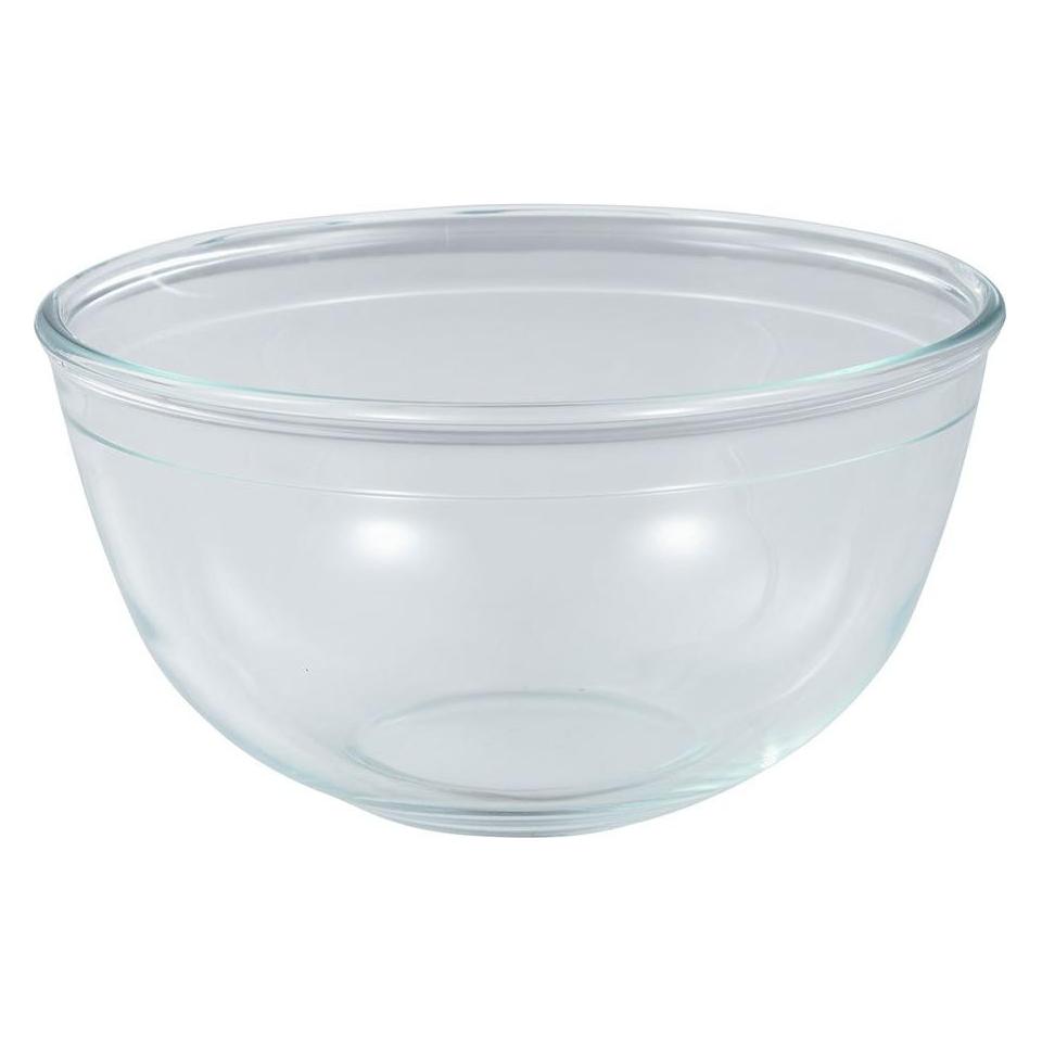 San Ignacio Experto borosilicate glass mixing bowl, 2 l, ø21,2 x 11,2 cm (21.20 cm, 2 l, 6x) (68054743)
