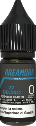 Dreamods Deciso 22 Almost Ready Liquido Pronto 10ml Tabacco