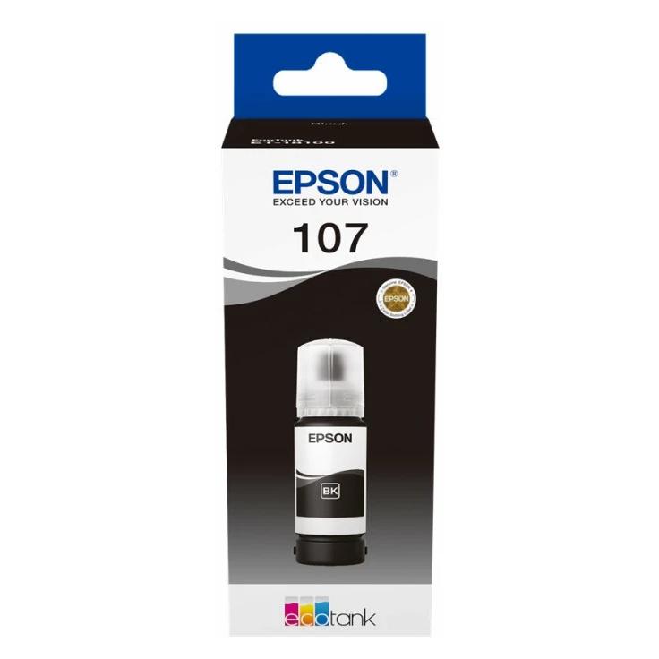 Epson Ink/107 EcoTank BK ink bottle (BK) (C13T09B140)