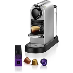 Kaffeemaschine Nespresso CitiZ von Krups Silber