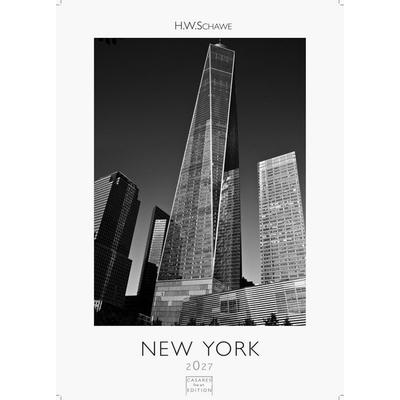 New York schwarz-weiss Kalender 2027 – Wandkalender | Fotokalender Nordamerika S 29x21cm - Eleganter Schwarz-Weiß-Print mit beeindruckenden New York