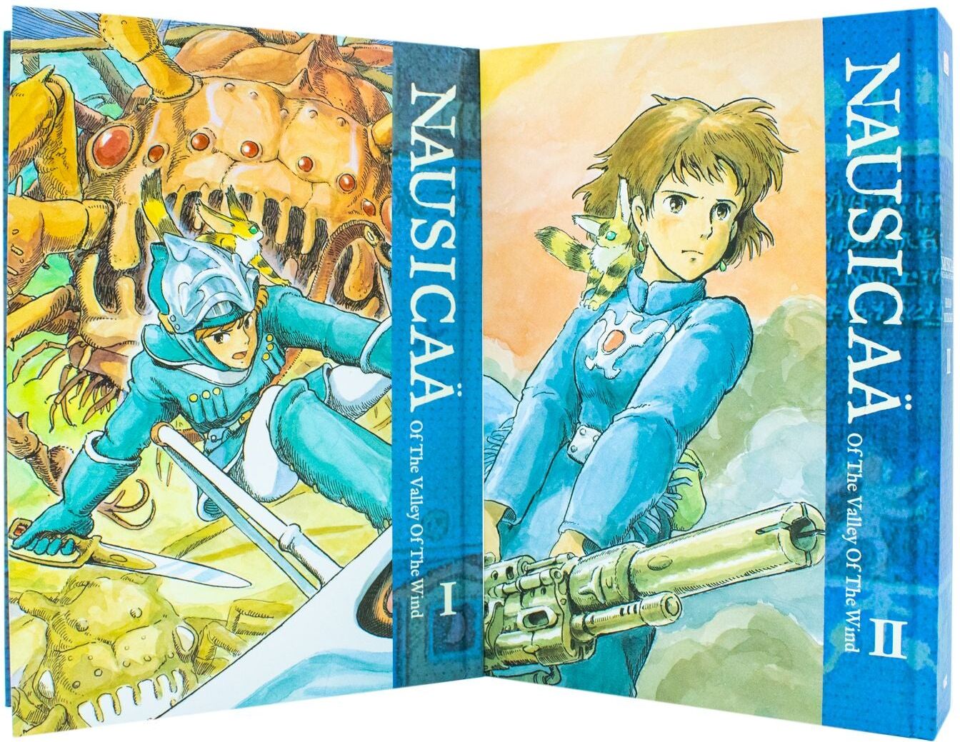 Viz Media Nausicaa Of The Valley Of The Wind Box Set 2 Books Collection Graphical Novels