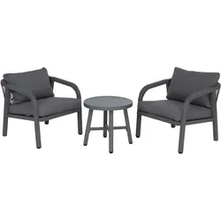 LOUNGE-SET Dunkelgrau