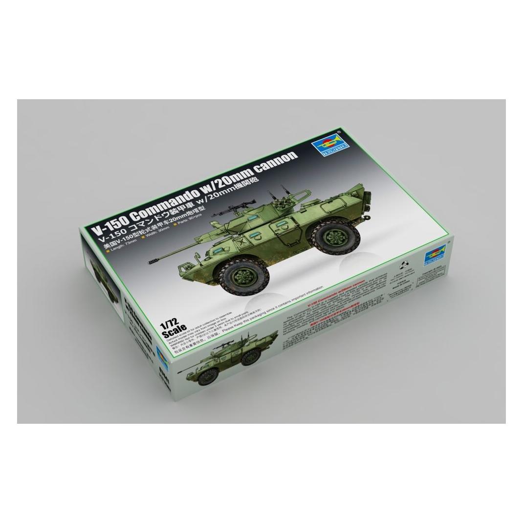 Trumpeter V-150 Commando w/20mm cannon (07441)