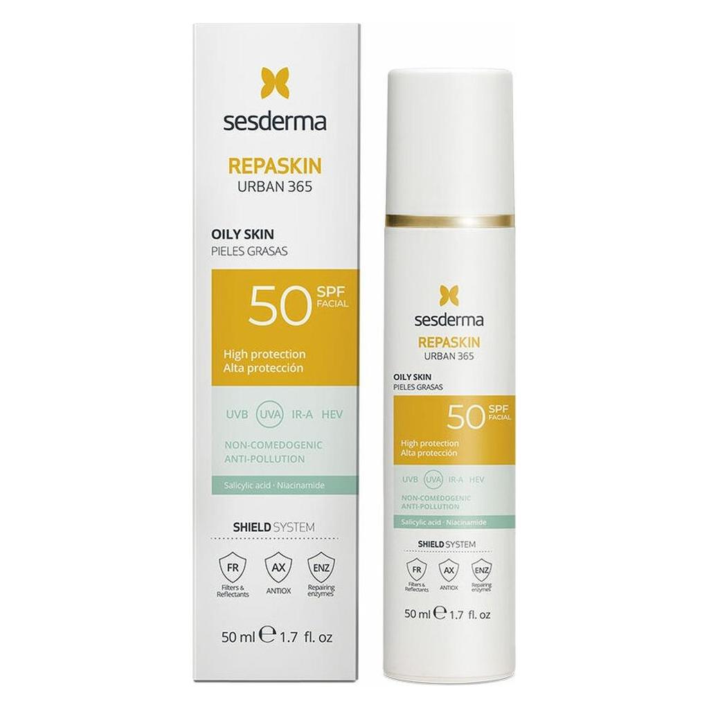 Sesderma Repaskin Urban 365 Photoprotector Fettige Haut Spf50 50ml (SPF 50, 50 ml) (44996433)