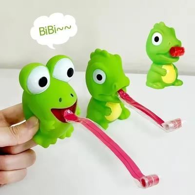 JoyToys Funny Fidget Toy Frog & Dinosaur Pinch Tongue Sensory Stress Relief Toy For Kids & Adults Funny Fidget Toy Frog & Dinosaur Pinch Tongue Sensory Stress Relief Toy For Kids & Adults