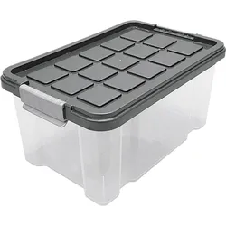 5x Rival, Aufbewahrungsbox, Eurobox 30x19x14cm mit Deckel (5 l, 1x, 19 x 30 x 14 cm)