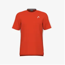 Head, Herren, Sportshirt, SLICE T-Shirt Men (S), Orange