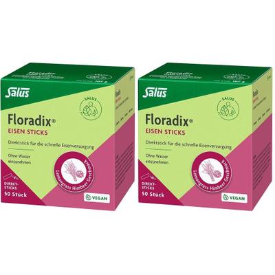 Floradix Eisen Sticks Pulver Salus 2x 2x50 St