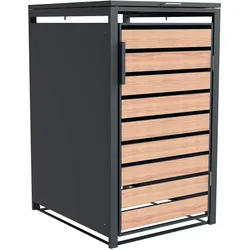 Tchibo - Mülltonnenbox - 68x80x116cm - anthrazit -