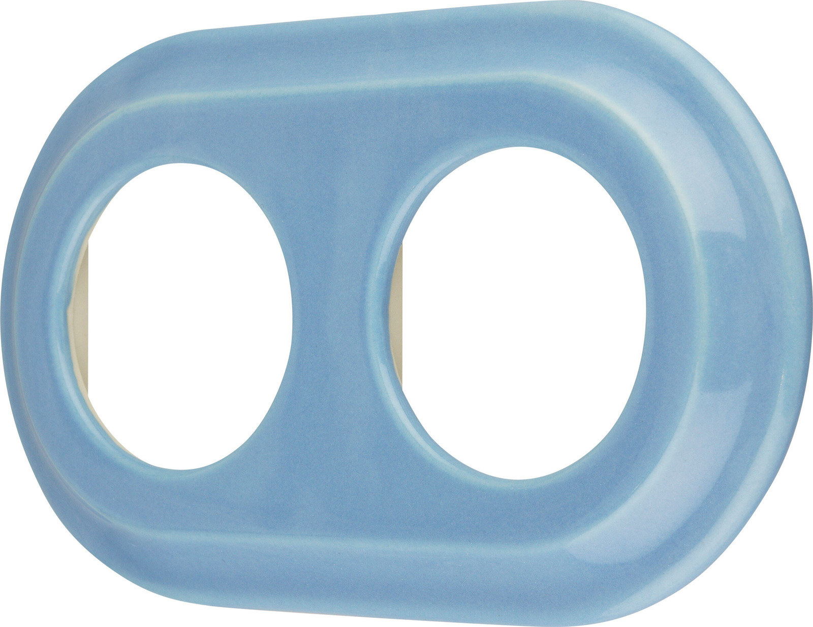ADAKAT Porseleinen retro fotolijst 2-delig blauw model PR1