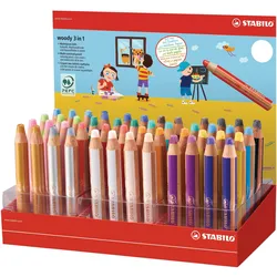 Stabilo, Malstifte, Woody 3 in 1 (48x)