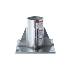 3M DBI-SALA Modulare Hebetechnik HC - Bodenhülse, Edelstahl