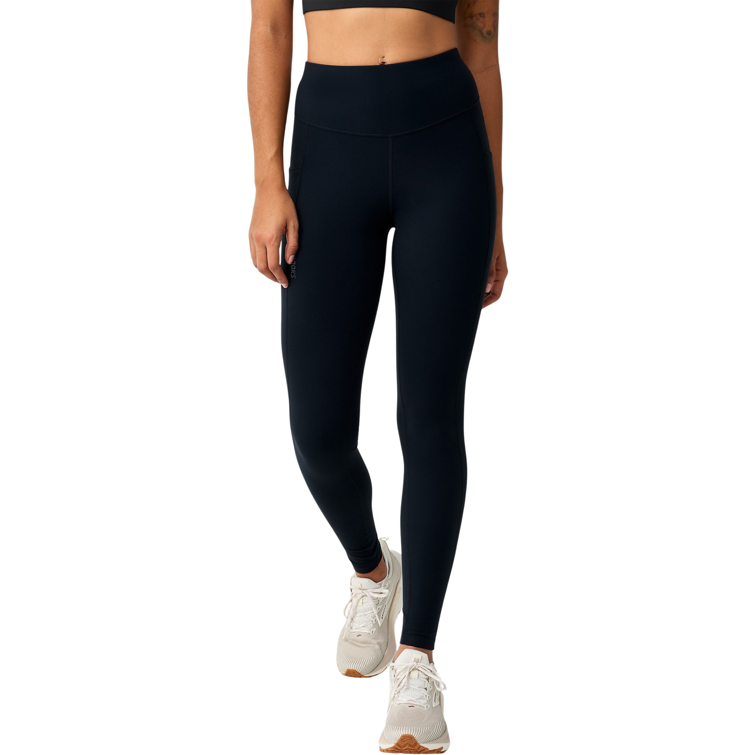 Brooks Momentum Thermal Tights Damen Laufhose schwarz Größe XS Laufen Widerstandsfähig