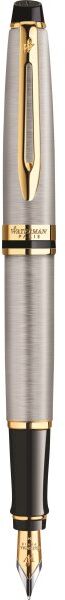Waterman Expert Stainless Steel Gt Fyldepen   F