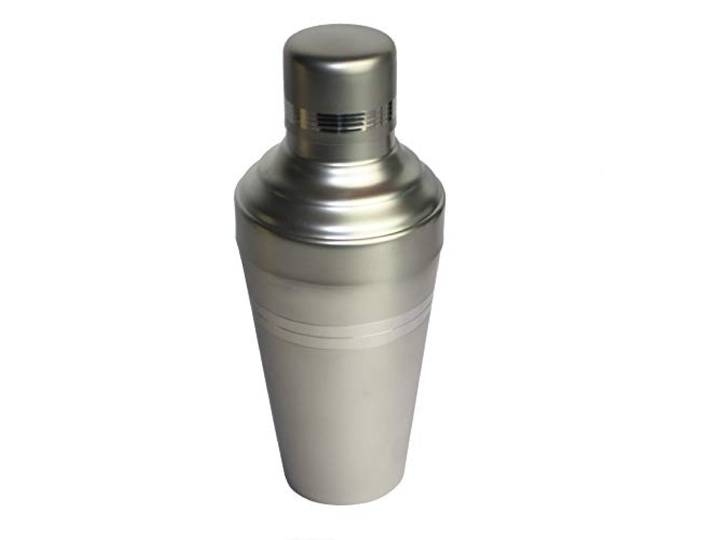 Yukiwa Baron Cocktail-Shaker, 51 cl, mattsilber, hergestellt in Japan (11 Farben erhältlich)