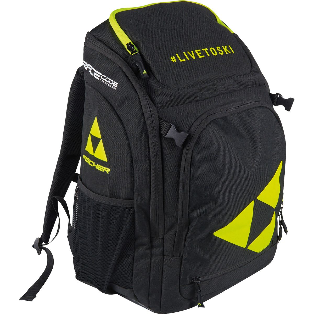 Fischer Boot/Helmet Backpack Alpine Race 36L black/yellow Z11025