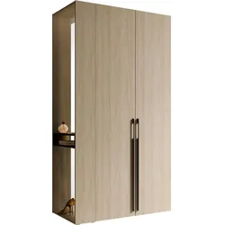 GARDEROBE Barcelona II mit Weiße LED-Beleuchtung