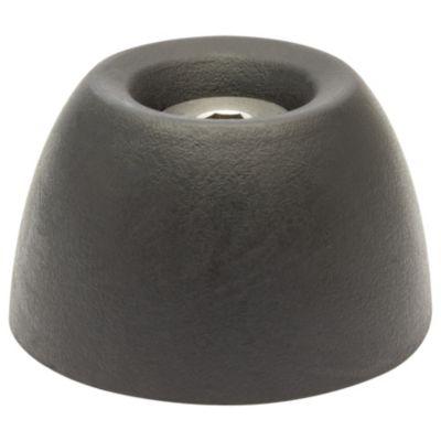 Wagner Türstopper OUTDOOR KNAUF EH 5200, Elaston, Ø 50 mm, Höhe 30 mm, schraubbar, stoßdämpfend, schwarz