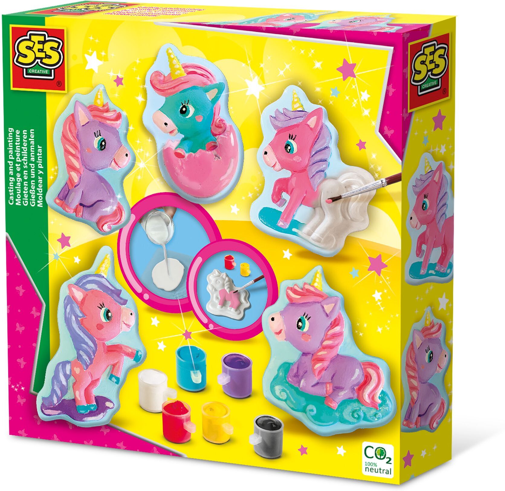 SES Creative - Casting and Painting - Baby Unicorns - (S01341)