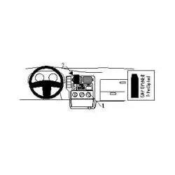 BRODIT 852605 ProClip Halterung - VW Volkswagen Polo Sedan 98-99 / Seat Arosa...