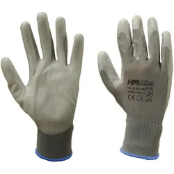 HM Müllner Feinstrick-Schutzhandschuh Gr. 10 - Polyurethan-Beschichtung