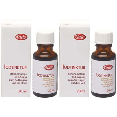 Iodtinktur Caelo HV-Packung 2x 2x20 ml Tinktur