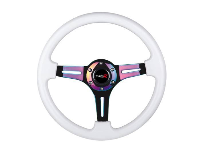 Volant de voiture modifié de personnalité, volant universel Vintage de 350mm