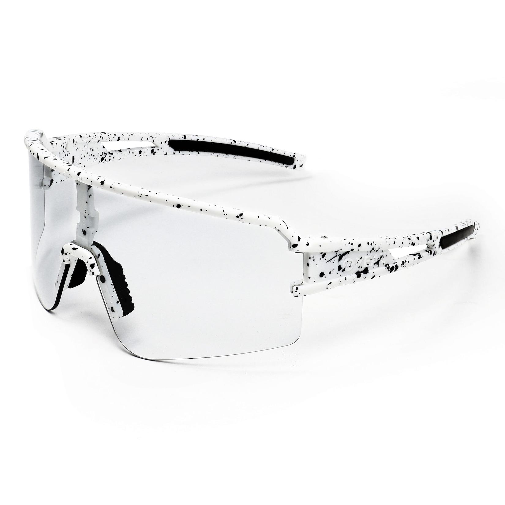 YEAZ Sport-Sonnenbrille weiß/transparent SUNSPOT
