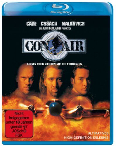 Simon West - Con Air [Blu-ray] - Preis vom 09.10.2026 07:28:09 h