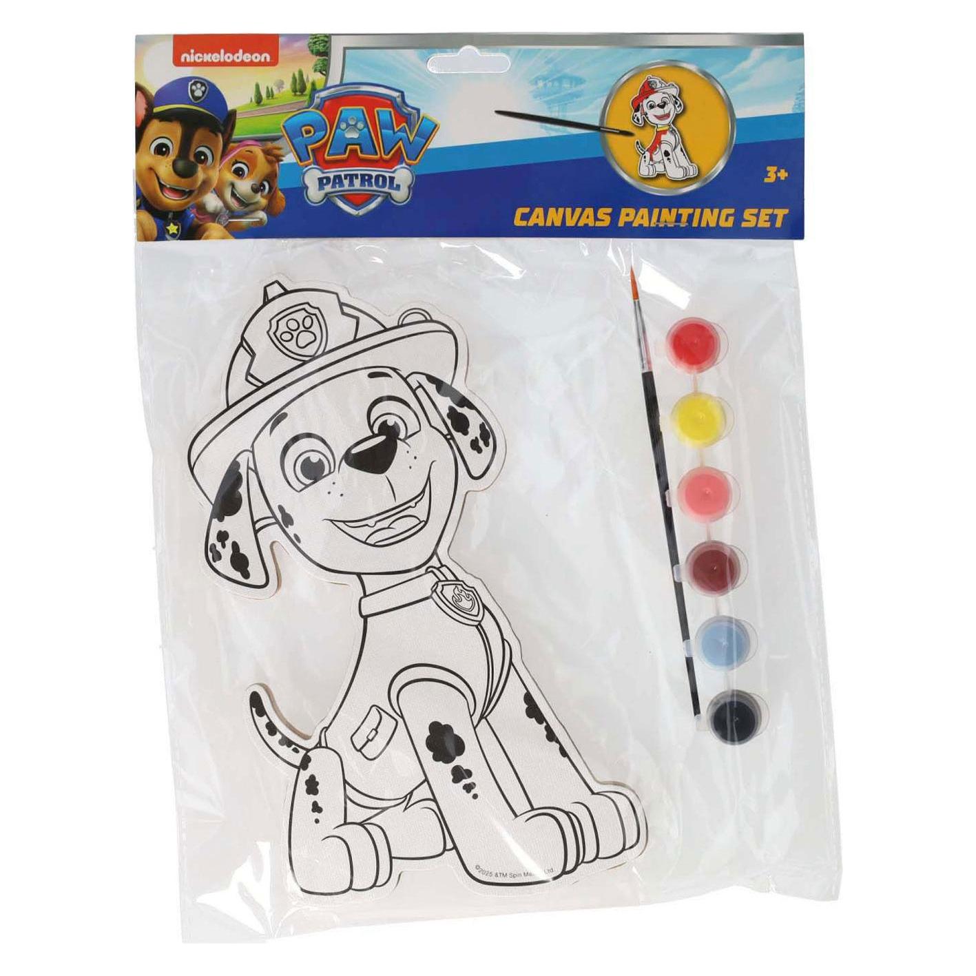 Wins Holland Leinwandbild PAW Patrol - Marshall - inkl. Pinsel und 6 Farben (64654669)