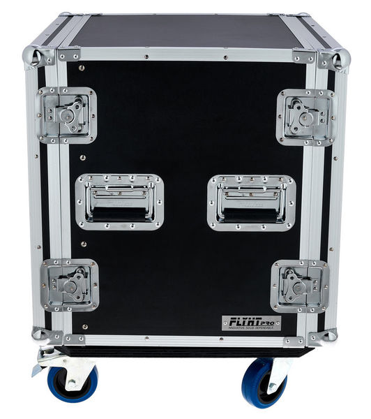 Flyht Pro Rack 12U Live 45 Wheels nero