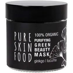 Grüne Superfood-Maske
