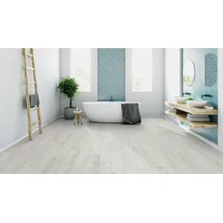 ter Hürne Classic Edition Dureco-Boden Eiche Santorini Strong linear-gebürstet Landhausdiele 1288x195x12 mm
