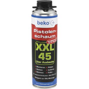 Beko Bauschaum 280 545, B2, 1K, Pistolenschaum XXL 45, für Schaumpistole, wärme- und schalldämmend, 500 ml
