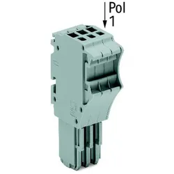 WAGO GmbH &amp; Co. KG 1-Leiter-Federleiste 2020-106