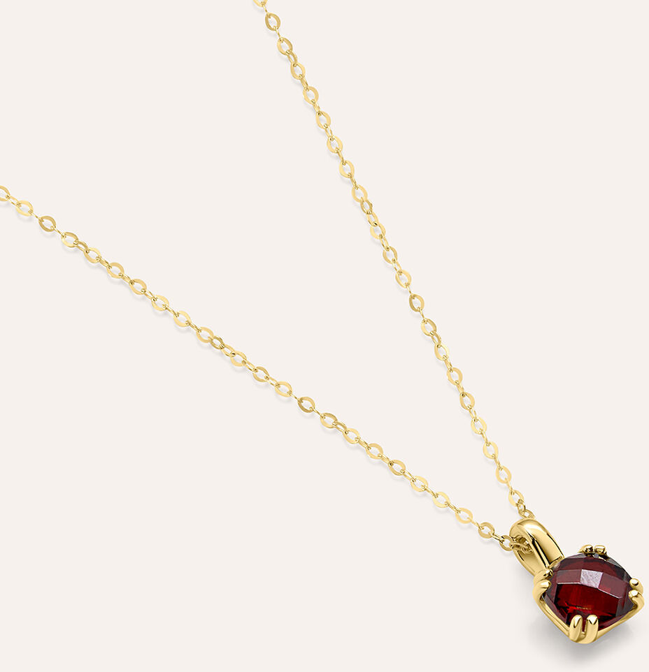 Stroili Collana Amélie Oro Giallo Granato Mozambico Collezione: Amélie Oro Giallo
