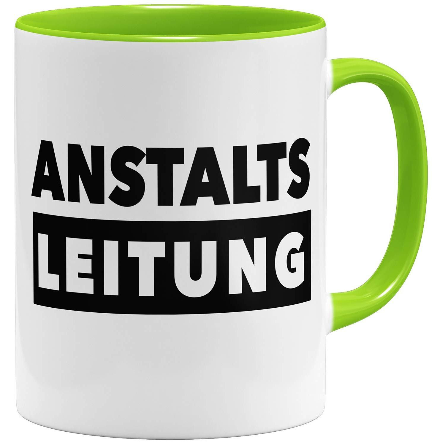 Lichte Groene Koffiemok 325ml met Bedrukkingen