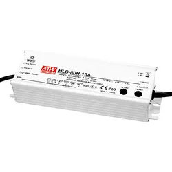 MW HLG-80H-24A - LED-Trafo, 80 W, 24 V DC, 3400 mA
