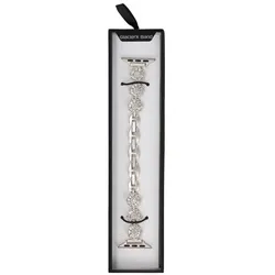 Neue Armbanduhr GlacierX Zirconia Flower Chain Bracelet Cosmic Glow für Apple Watch 38/40/41mm