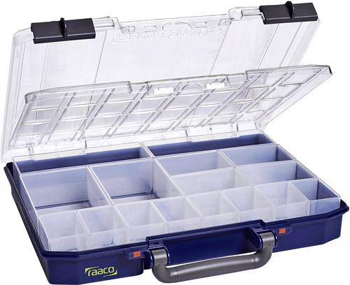 Raaco CarryLite 55 4x8-16 DLU Sortimentskoffer Anzahl Fächer: 16 Inhalt 1St.