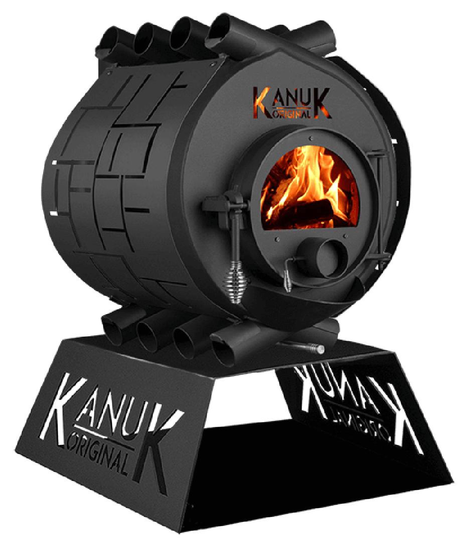 Kanuk Original 10 kW - Seitenverkleidung Brick - Untergestell Base