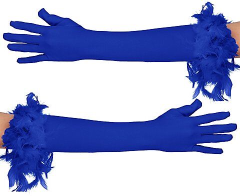 Handschuhe "Glamour", royalblau